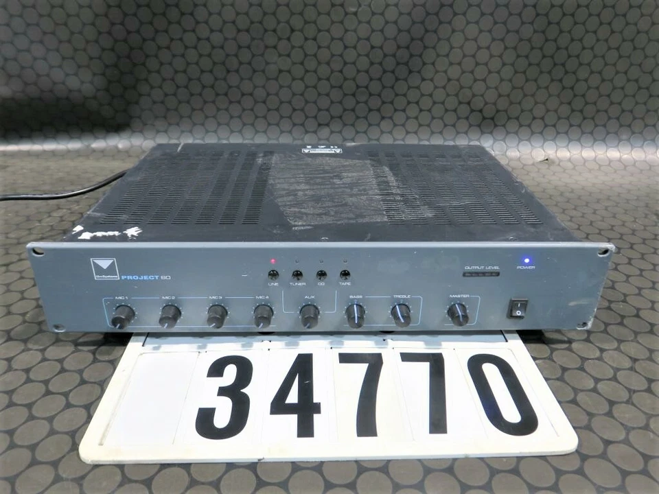 Mischverstärker Powermischpult t&m Systems Project 60 34770 - Bild 1 von 4
