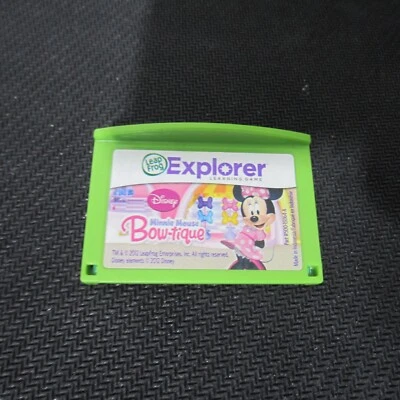 Minnie Mouse LeapPad 2 3 GS XDi Ultra eBook Leapster LeapFrog Learning Game - Image 1 of 4