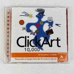 ClickArt 10,000 PC CD-ROM Productivity Software - Picture 1 of 3