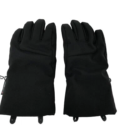 Swiss tech winter Snow gloves women’s S/M black soft fleece lining cold gear - Image 1 of 4