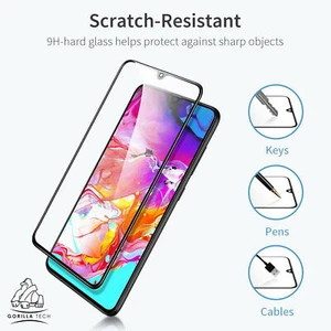 Glas Displayschutzfolie für Galaxy S23 Ulra, S23 FE, S23, S22, S21, A54, A34, A15 - Bild 1 von 11