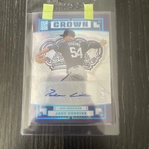 2022 Panini Capstone Crown Autographs Holo Silver #C-JC Jake Cousins 1 Of 1 - Picture 1 of 2