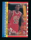 Michael Jordan 1987-88 Fleer Sticker #2 of 11 Chicago Bulls NRMT to NM-MT