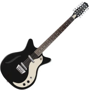 Danelectro Vintage 12 String Guitar ~ Gloss Black - Picture 1 of 1