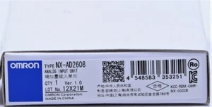 NEW SEALED OMRON NX-AD2608 ANALOG INPUT UNIT - Picture 1 of 1