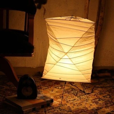 Isamu Noguchi  AKARI 26N stand cord shade all set handcraft washi lamp 100V - Image 1 of 4