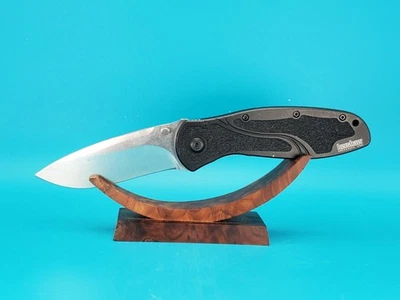 Cuchillo de Bolsillo Kershaw 1670S30V Desenfoque S30V Negro Aluminio Forro Bloqueo ¡Lavado a Piedra! Foto 1 de 4