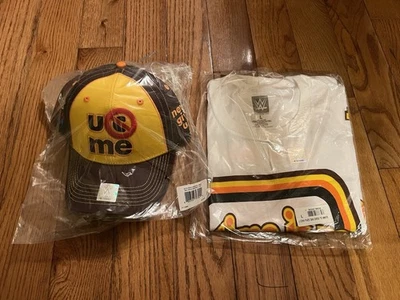 OFICIAL WWE Para hombres JOHN CENA Farewell Tour San Diego ÚLTIMO PLE Camiseta Grande y Sombrero Foto 1 de 4