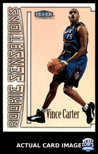 1999 Fleer Tradition #2 Vince Carter Toronto Raptors HOF RC NM - Bild 1 von 4