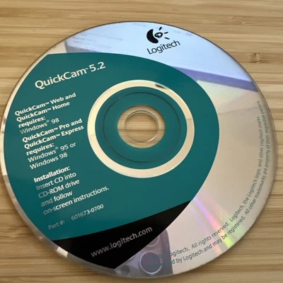 Logitech QuickCam 5.2 Setup, Installation CD - Image 1 of 2