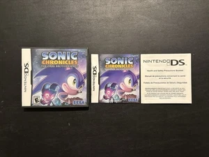 Sonic Chronicles: The Dark Brotherhood Nintendo DS Case And Manual Only NO GAME - Picture 1 of 15