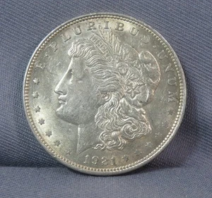Moneta da 1 dollaro argento Morgan 1921 bella lucentezza! - Foto 1 di 11