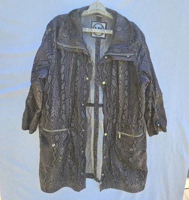 IMPERMEABLE MICHAEL KORS - PIEL DE SERPIENTE - TALLA 1X - LIGERO Foto 1 de 4