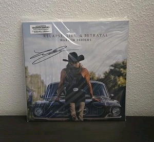 AUTOGRAPHED Warren Zeiders Relapse Lies Betrayal Vinyl LP SIGNED Cover Jacket - Picture 1 of 1