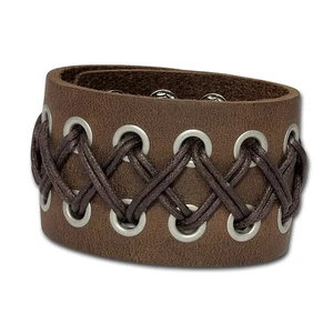 SilberDream Lederarmband braun-antik Herren Kordel-Leder Armband LA5353B - Bild 1 von 7