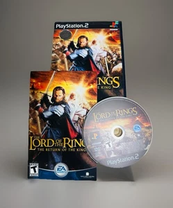 El Señor de los Anillos: El Retorno del Rey PlayStation 2 PS2 CIB Probado Excelente - Imagen 1 de 2