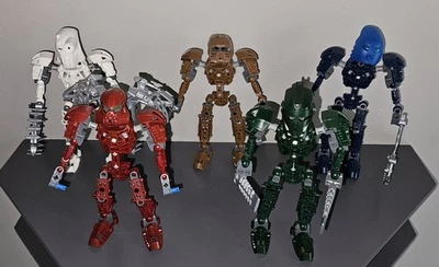 Lego Bionicle Toa Metru conjunto de 5 (8601, 8602, 8604, 8605, 8606) - Imagem 1 de 2