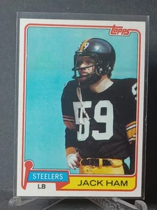 1981 Topps #235 Jack Ham - Pittsburgh Steelers - Picture 1 of 2