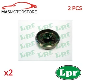 JUEGO DE PAR DE TAMBOR DE FRENO TRASERO LPR 7D0566 2 PIEZAS H NUEVO OE REPUESTO - Imagen 1 de 5