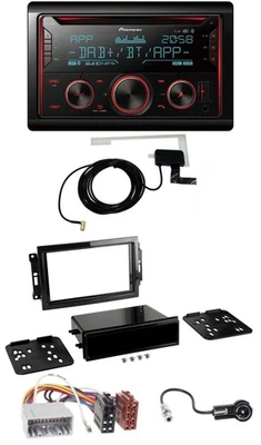 Pioneer 2DIN MP3 DAB USB CD Bluetooth Autoradio für Chrysler PT Cruiser 300C Dod - Bild 1 von 4