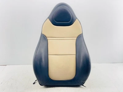 06-09 Saturn Pontiac Solstice Seat Back Upper Part Cover gray yello Left oem - Image 1 of 4