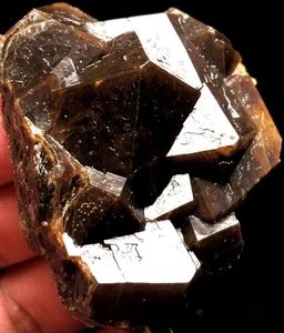 106g Natural chocolate Garnet Quartz Garnet Quartz crystal Inner Mongolia s862 - Picture 1 of 8