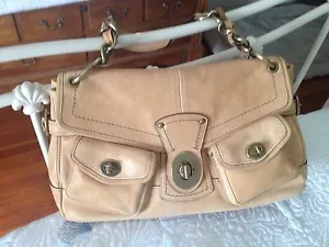 Gorgeous Coach Legacy 65th Anniv. Ed. Leigh #11128 CAMEL - Picture 1 of 11