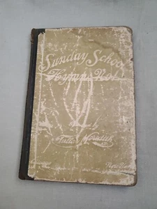 Vintage 1903 Sunday School Hymns No. 1 Church Songs Chicago New York Hardcover - Picture 1 of 15