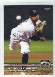 2021 Wisconsin Timber Rattlers (Class A-Milwaukee Brewers) Harold Chirino