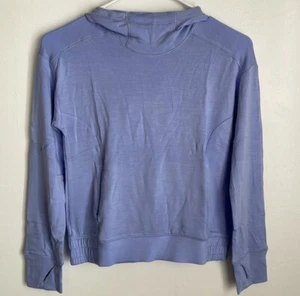 All In Motion Youth Girls Modal Light Blue Soft Thumbholes Hoodie Sz M (7/8) - Picture 1 of 9
