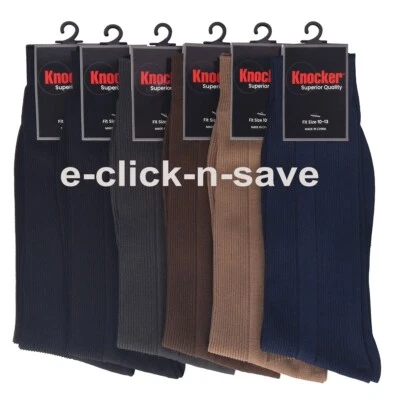 12 pairs Men's Dress Socks Super Soft Thin Socks Lightweight Comfort Solid - Image 1 of 4