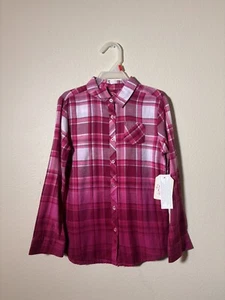 Faded Glory Girls Button Up Shirt: Size 6-6X - Picture 1 of 3