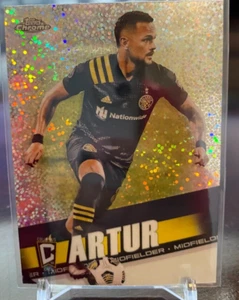 2022 Topps Chrome MLS #31 Artur SPECKLE REFRACTOR - Columbus Crew - Picture 1 of 1