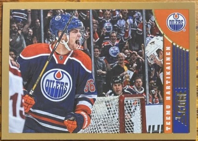 2013-14 Score Gold Teemu Hartikainen #197 Edmonton Oilers - Image 1 of 2