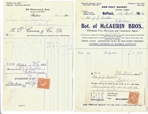 ALTE BELFAST BELEGE {4} SEHR GUTE BELEGE. 1945-1946. - Bild 1 von 2