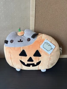 Pusheen Pumpkin Hey Chickadee 2017 Plush Rare Halloween Jack-o-Lantern Costume - Picture 1 of 6