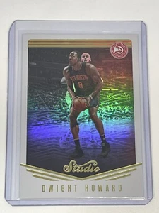 2016-17 Panini Studio Dwight Howard Base Refractor Atlanta Hawks - Picture 1 of 2