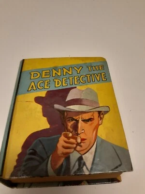 1938 Big Little Book Denny the Ace Detective, #11156 Saalfield Publishing Foto 1 de 4