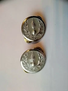 COLLAR ESMALTE EJÉRCITO FRANCÉS INSIGNIAS COMISARIADO. - Imagen 1 de 2