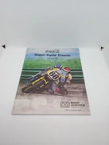 Road America Elkhart Lake Racing Program Super Cycle Classic 1988 Motorcycle Fc1 - Picture 1 of 11