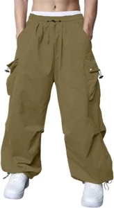 Men Loose Fit Baggy Sweatpants Casual Pant with Pocket Outdoor Drawstring Trouse - Picture 1 of 1