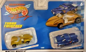 Hot Wheels Racing 96628 Turbo TwinPack Twin Mill Custom PickUp HO Slot Cars - Picture 1 of 3