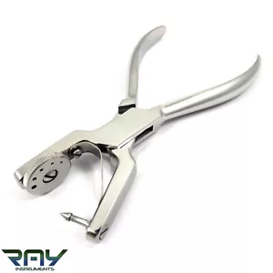 AINSWORTH ALICATADOR DE GOMA DIQUE PUNZÓN PINCHADOR DENTAL INSTRUMENTOS ENDODÓNTICOS CE - Imagen 1 de 2