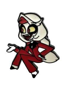 Hazbin Hotel - Charlie Morningstar | Metall Emaille 1 1/4" Anstecknadel Abzeichen Brosche - Bild 1 von 2