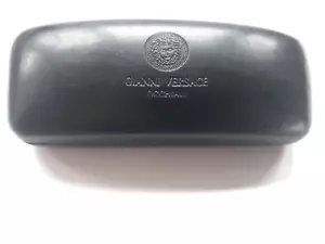 Gianni Versace Occhiali Vintage Designer sun glasses eye spectacles black case - Picture 1 of 6