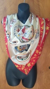 1992 Silk Scarf Russian Icons Art Institute Chicago Art Of Holy Russia Exhibit - Picture 1 of 18
