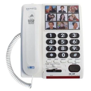 Serene Innovations HD-40P Amplified Photo Phone - Picture 1 of 4