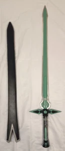 Sword Art Online SAO Kirito Elucidator Sword Medium Carbon Steel w/ Sheath READ - Picture 1 of 3
