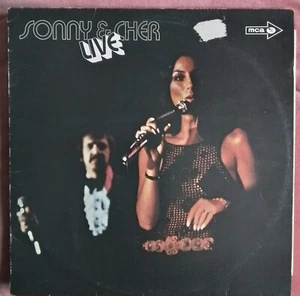 SONNY AND CHER - LP Sonny & Cher " LIVE " MCA 1971 EX,CONDITION - Picture 1 of 6