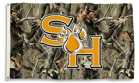 Sam Houston State Bearkats CAMO Realtree 3x5 Flag Outdoor Banner University of Cover